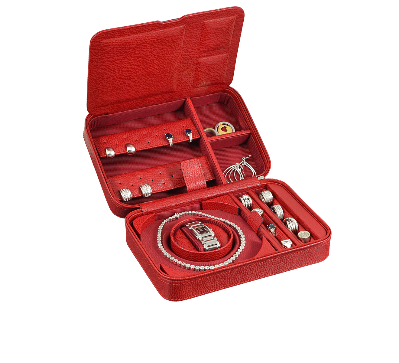 Коробка для часов и украшений SCATOLA del TEMPO Watch and jewelry cases TESORO D RED - фото 1 – Mercury