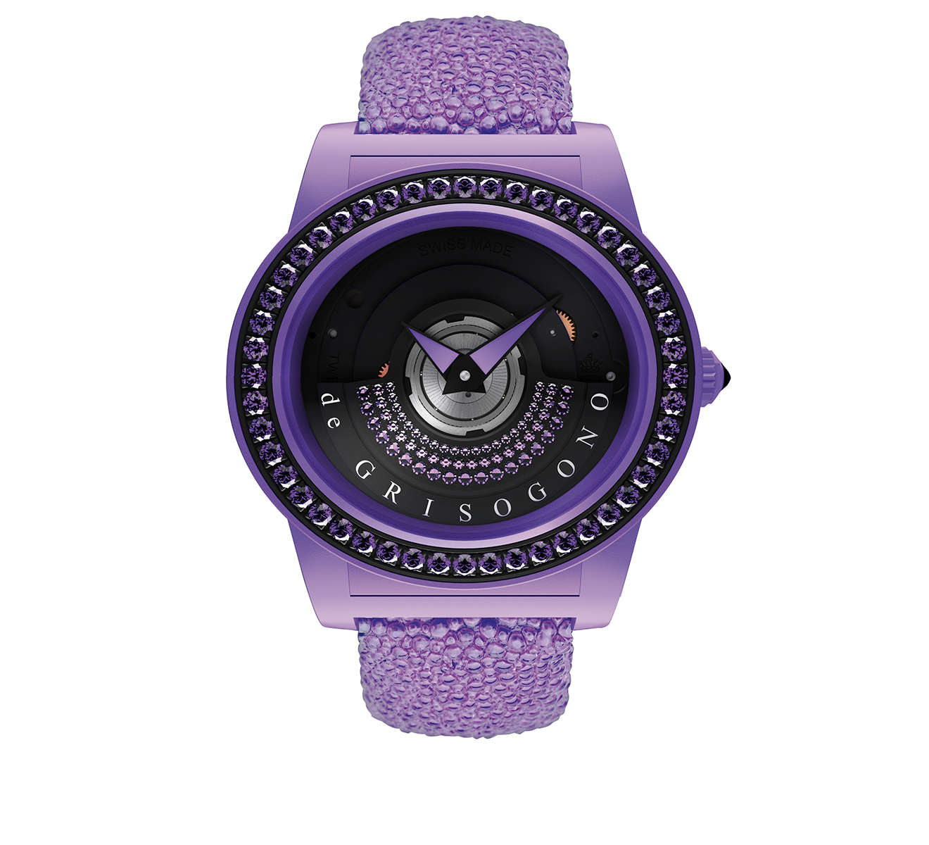 Часы Purple de GRISOGONO Tondo By Night TONDO BY NIGHT S05 - фото 1 – Mercury