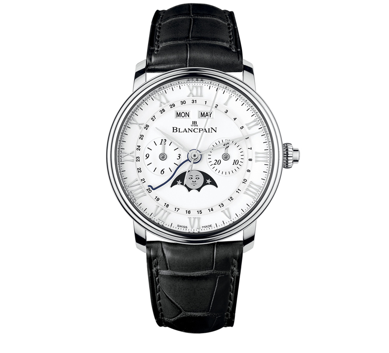Часы Chronographe Monopoussoir Blancpain Villeret 6685 1127 55B - фото 1 – Mercury