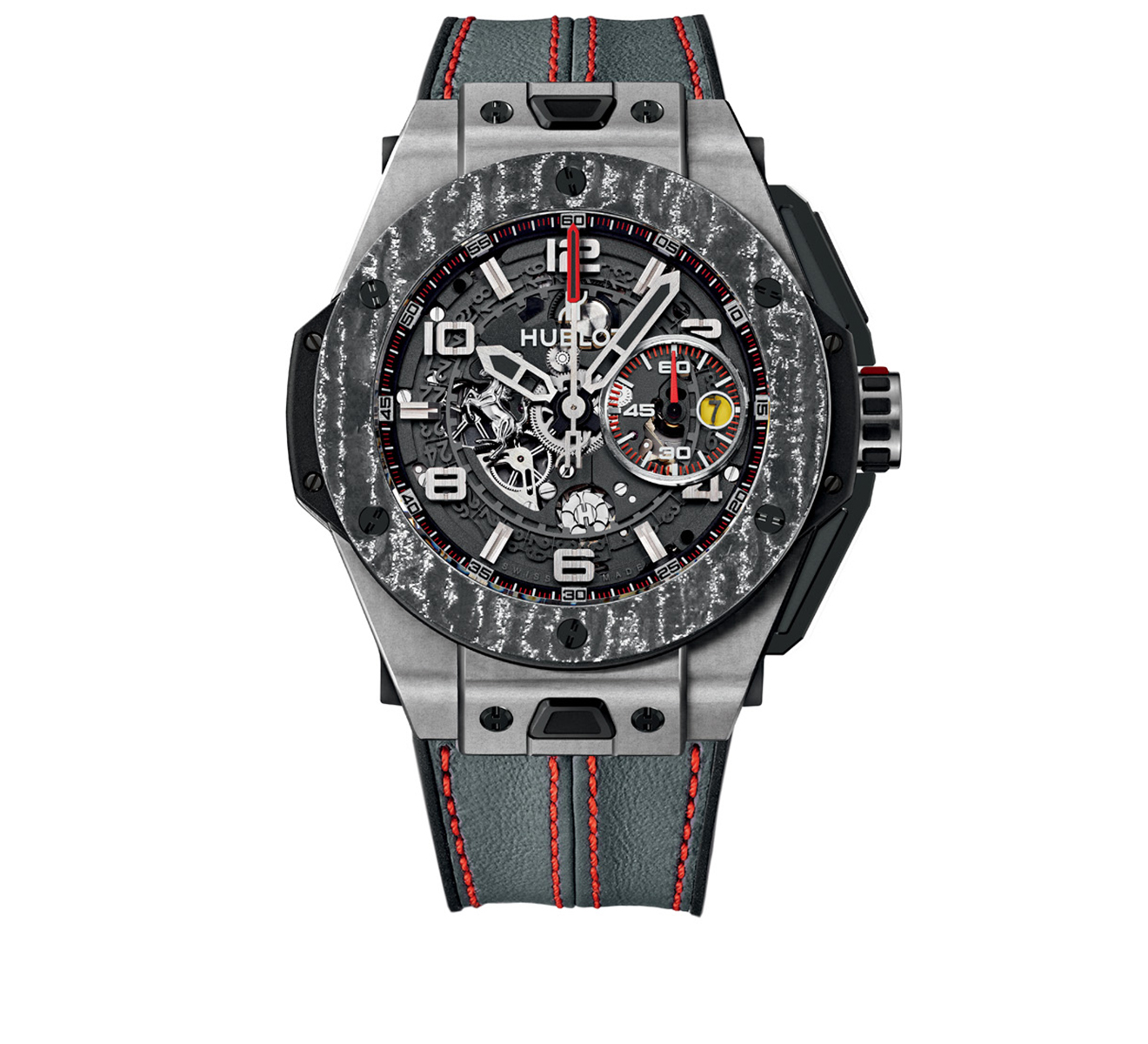 Часы Ferrari Titanium Carbon HUBLOT Big Bang 401.NJ.0123.VR - фото 1 – Mercury