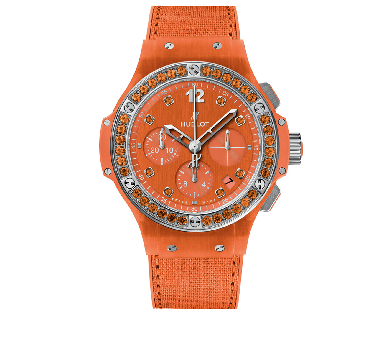 Часы Orange Linen HUBLOT Big Bang 341.XO.2770.NR.1206 - фото 1 – Mercury