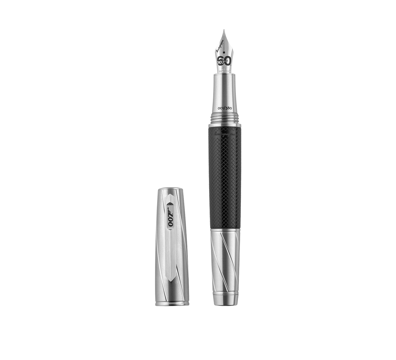 Набор: перьевая ручка и запонки Montegrappa 007 Spymaster Duo ISBJN2IC - фото 1 – Mercury
