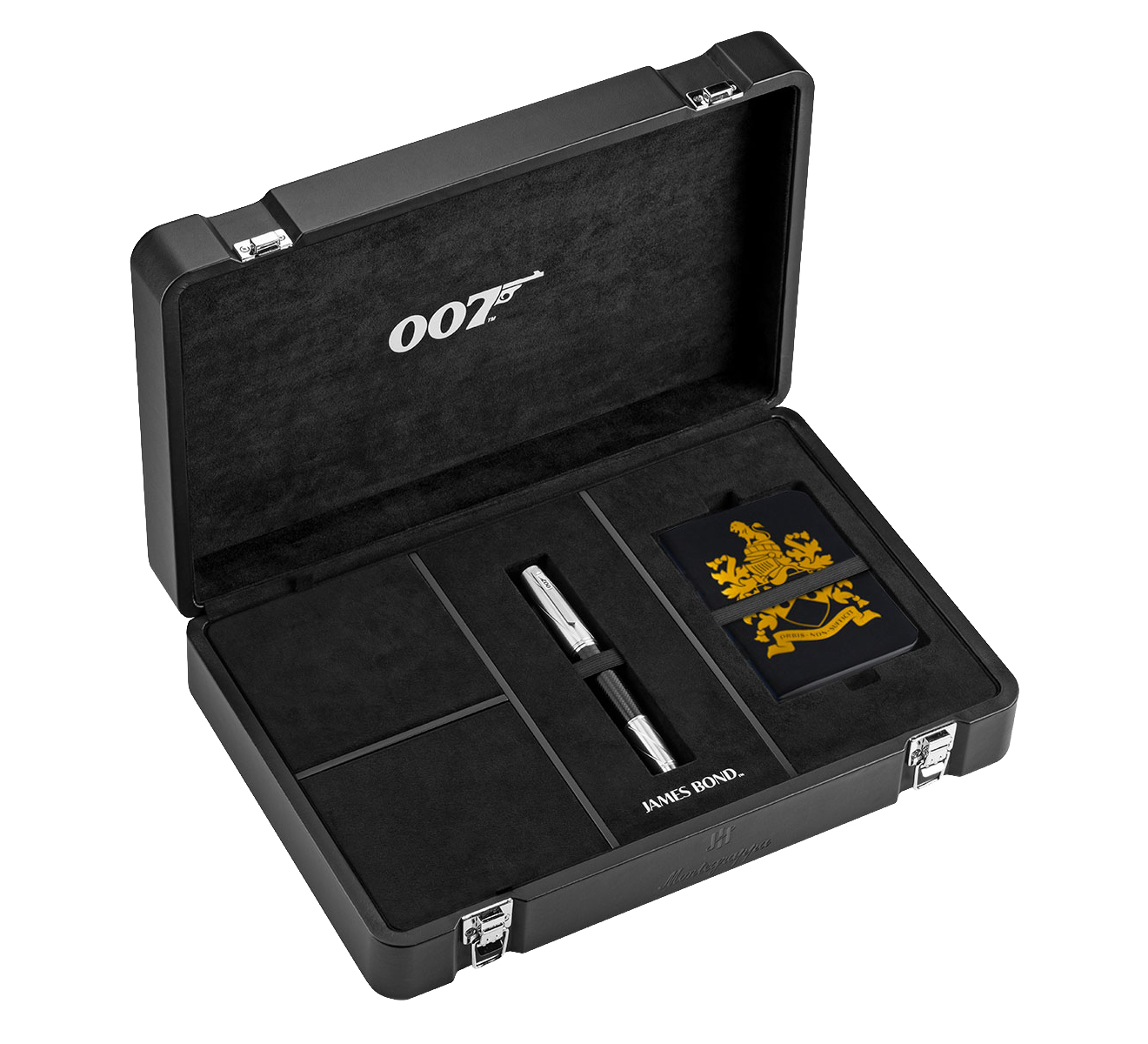 Набор: ручка-роллер и запонки Montegrappa 007 Spymaster Duo ISBJNRIC - фото 5 – Mercury