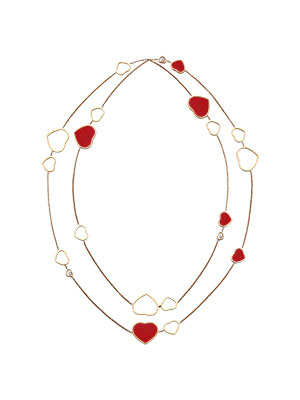 Колье-сотуар Happy Hearts
