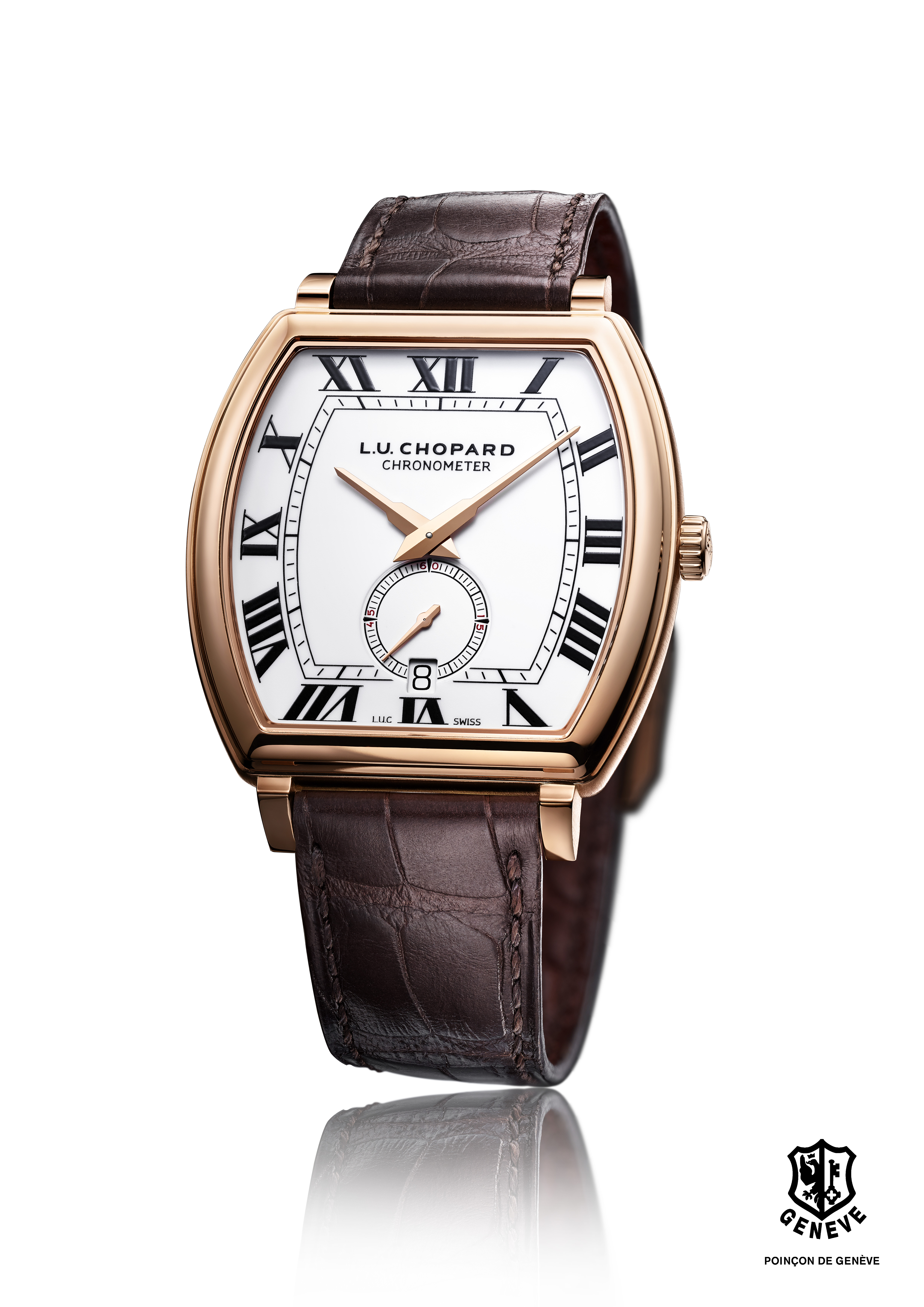 Часы Chopard L.U.C Heritage Grand Cru в корпусе из розового золота  