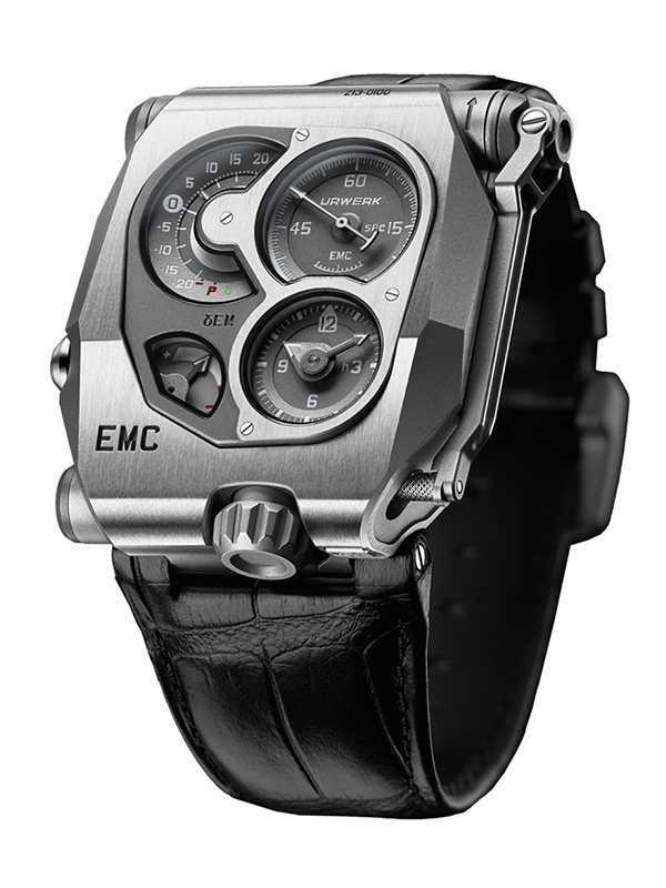 Часы Urwerk EMC Titanium Steel в корпусе из титана и стали 