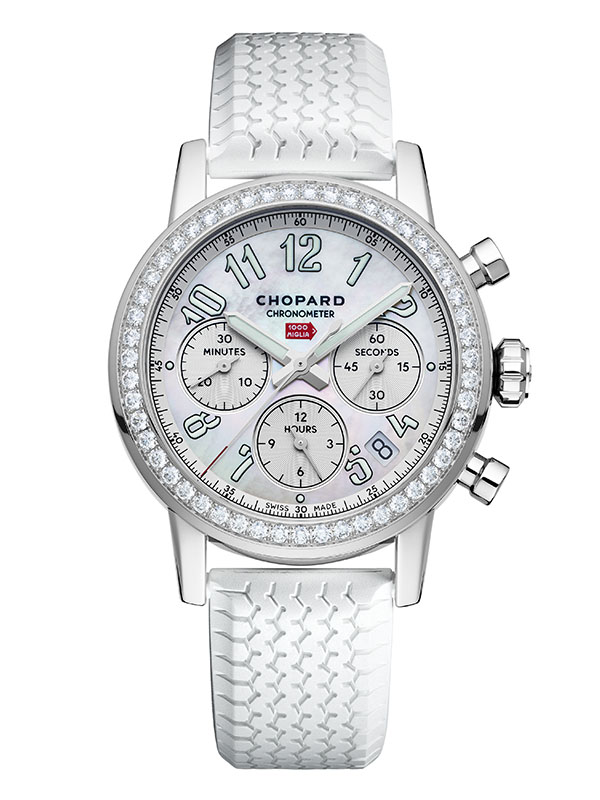Хронограф Chopard Mille Miglia Classic Chronograph с бриллиантами по безелю