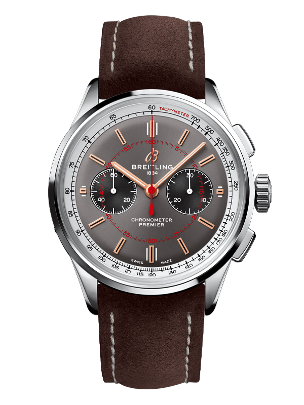 Часы Breitling Premier B01 Chronograph 42 Wheels and Waves из стали
