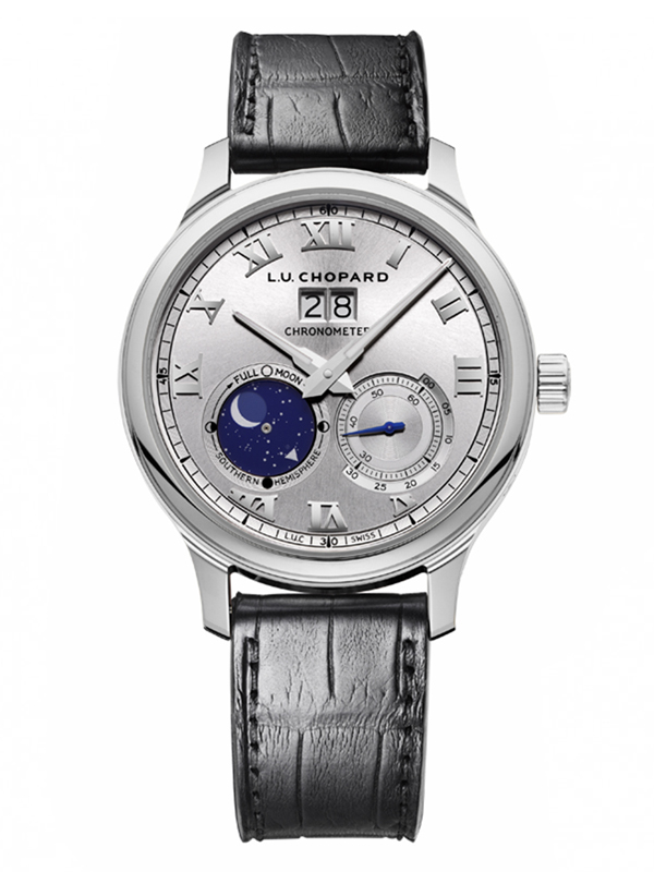 Часы Chopard L.U.C Complications из белого золота с календарем лунных фаз