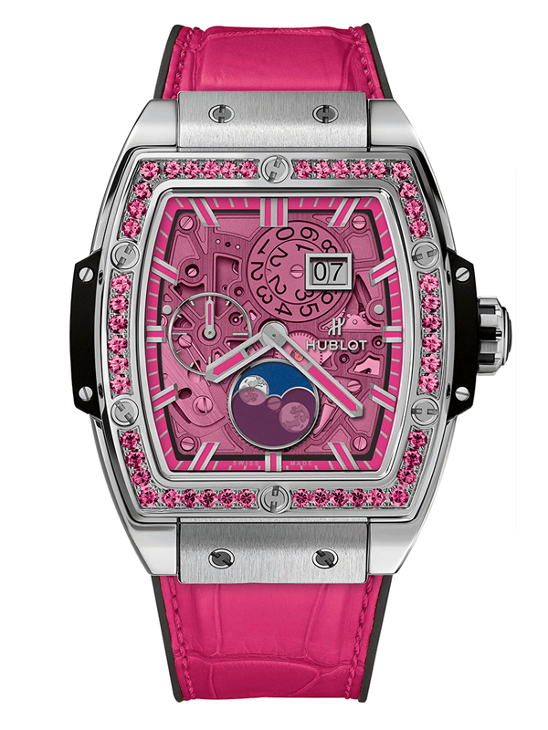 Часы Hublot Big Bang Moonphase Titanium Pink в корпусе из титана