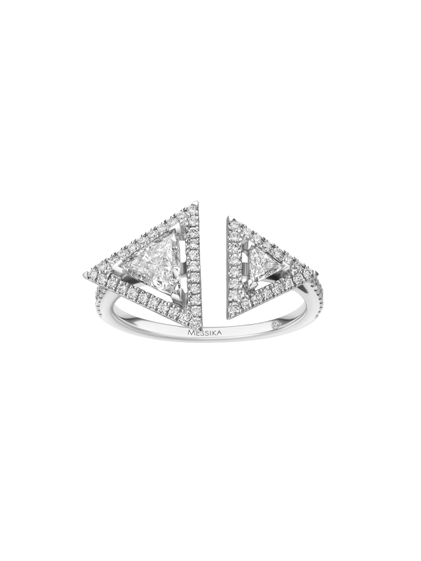 Кольцо Messika Thea из белого золота с бриллиантами