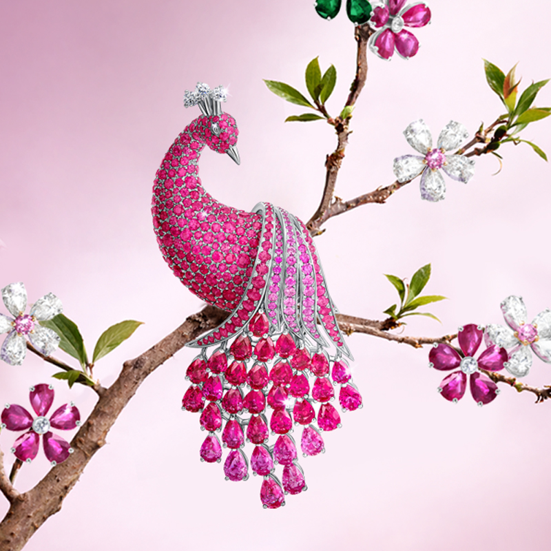 Вестники весны: броши Mercury в виде птиц