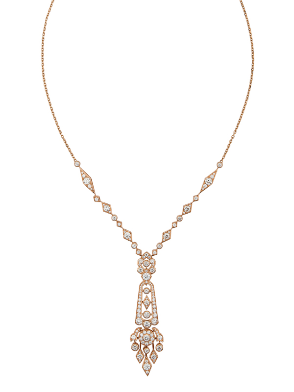Колье Garrard Albemarle из розового золота с бриллиантами