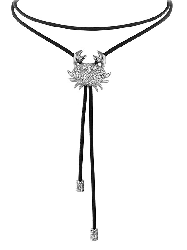Колье Jacob & Co. Zodiac из белого золота с бриллиантами