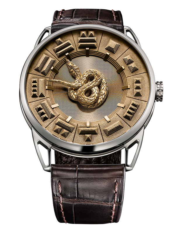 Часы De Bethune Quetzalcoatl со стрелками в виде змеи