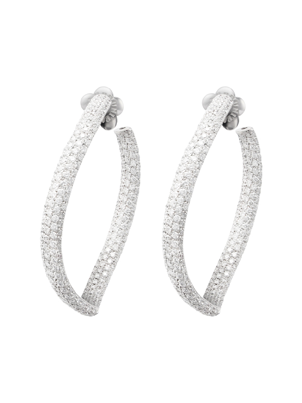 Серьги Pasquale Bruni Sensual Touch из белого золота с бриллиантами