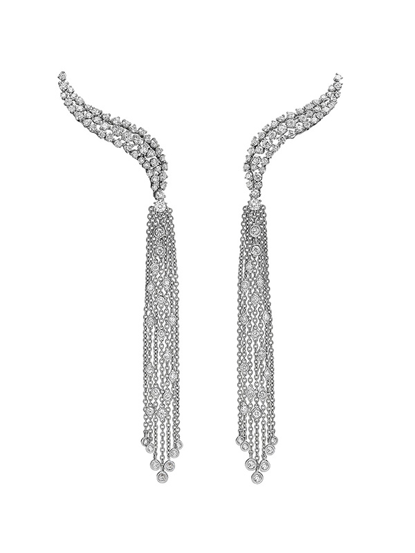 Серьги Casato Miss Princess из белого золота с бриллиантами