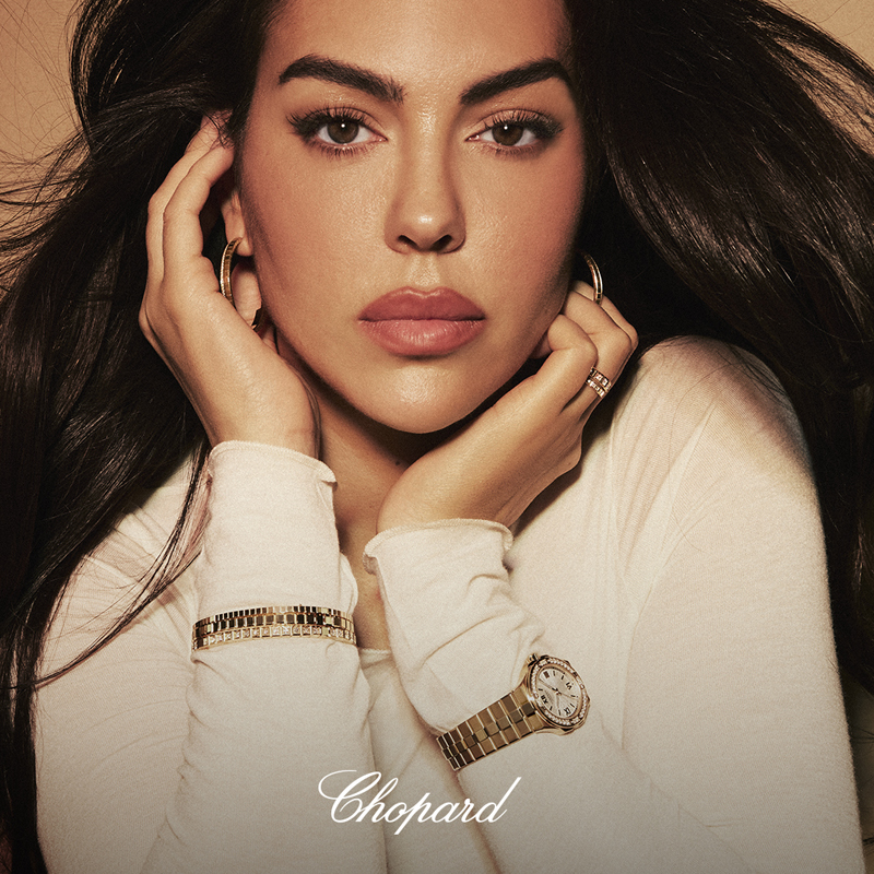 Джорджина Родригес в украшениях Chopard