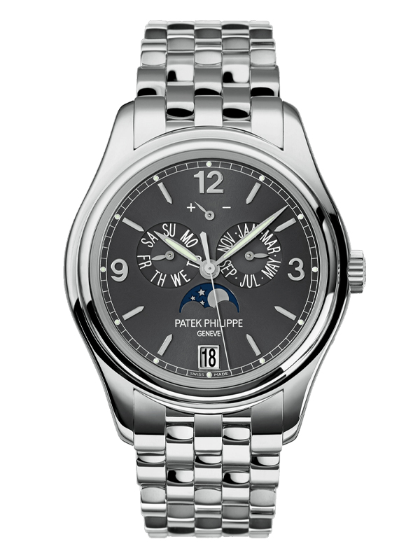 Часы Patek Philippe из белого золота с годовым календарем