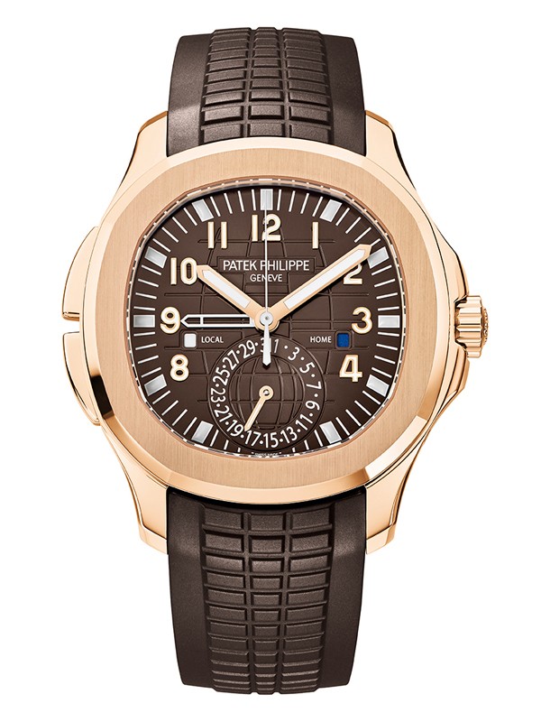 Часы Patek Philippe Aquanaut Travel Time со вторым часовым поясом
