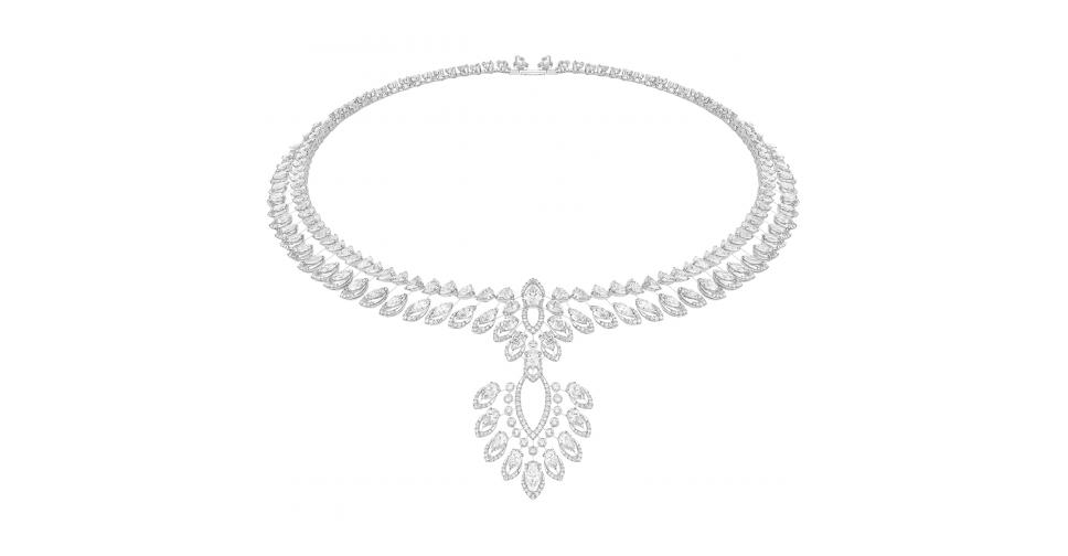 Колье Messika Born To Be Wild из белого золота с бриллиантами
