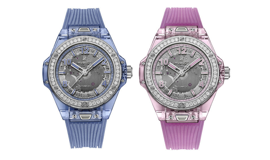 Часы Hublot Big Bang One Click Sapphire Diamonds