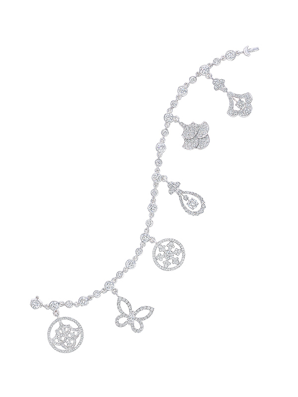 Браслет Graff Icon из белого золота с бриллиантами