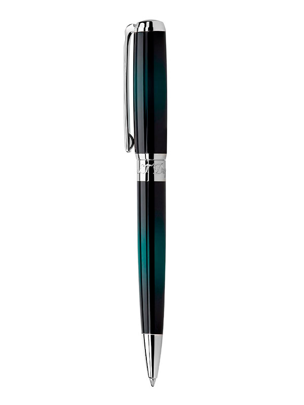 Ручка шариковая S.T. Dupont Atelier из палладия с лаковым покрытием
