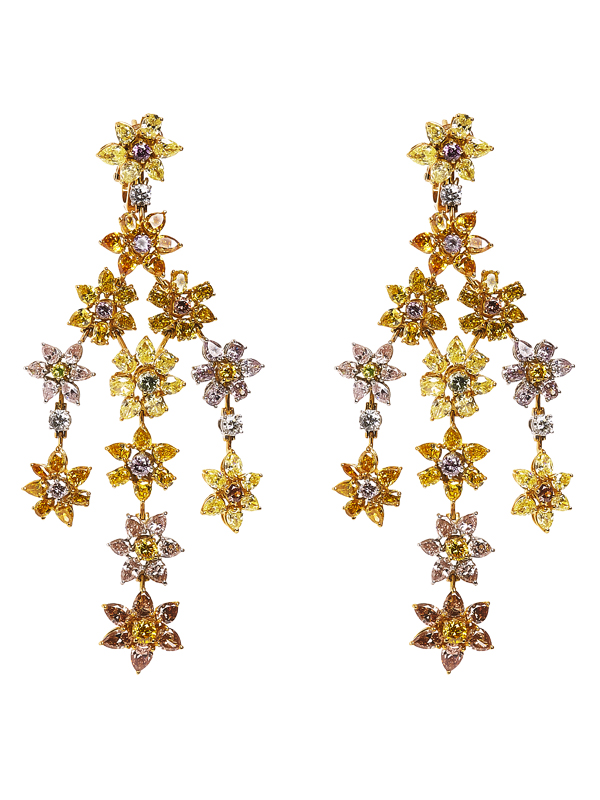 Серьги Chopard Boutique из платины и белого золота с бриллиантами