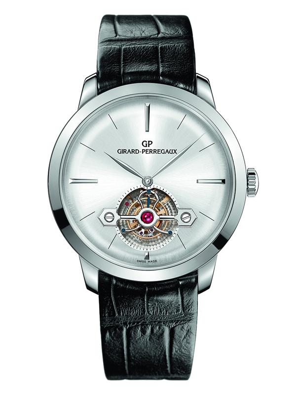 Часы Girard Perregaux Haute Horlogerie из белого золота с турбийоном