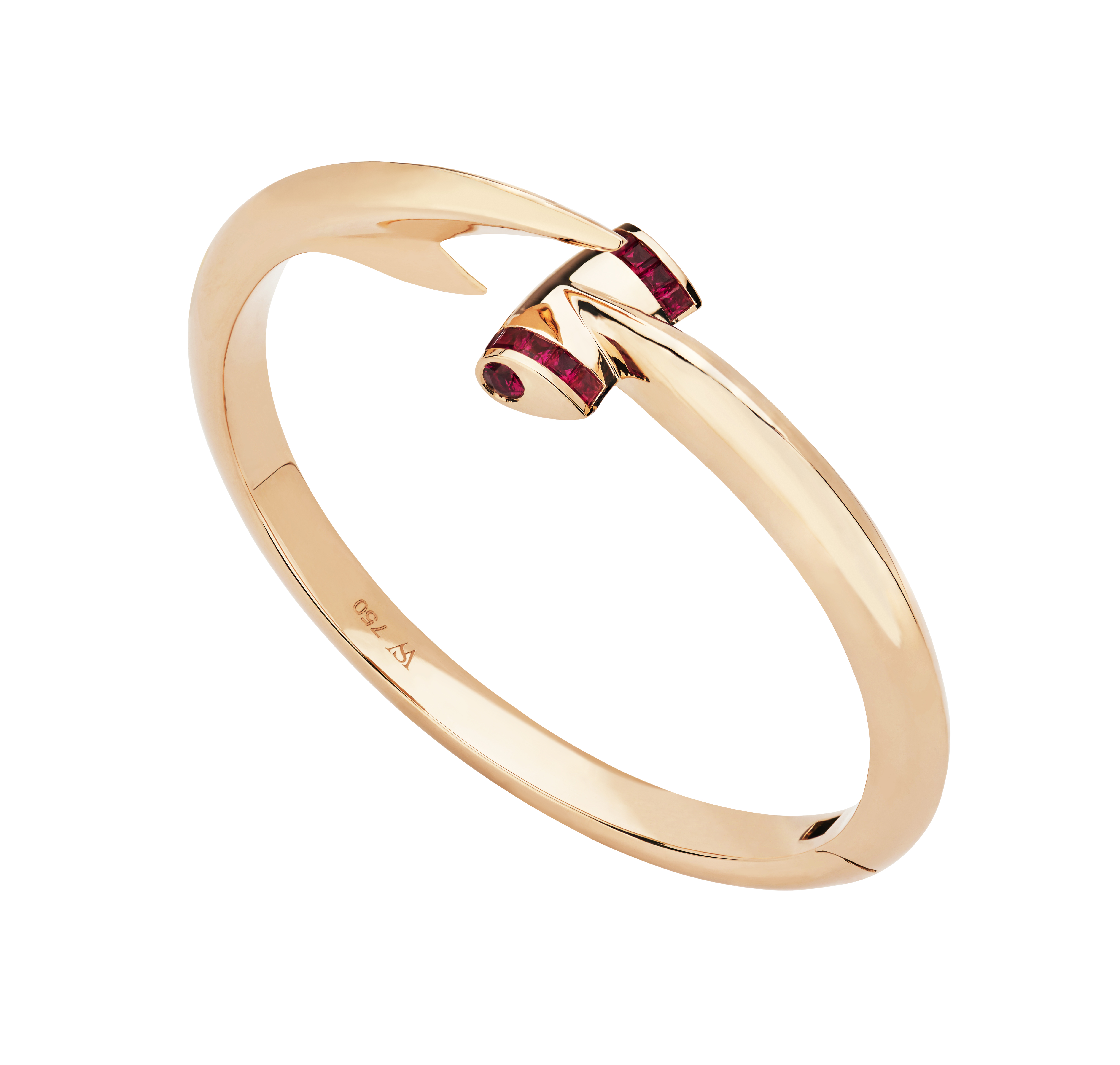 Браслет Stephen Webster Jewels Verne из розового золота с рубинами