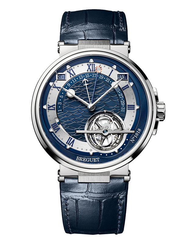 Часы Breguet Marine Équation Marchante с турбийоном