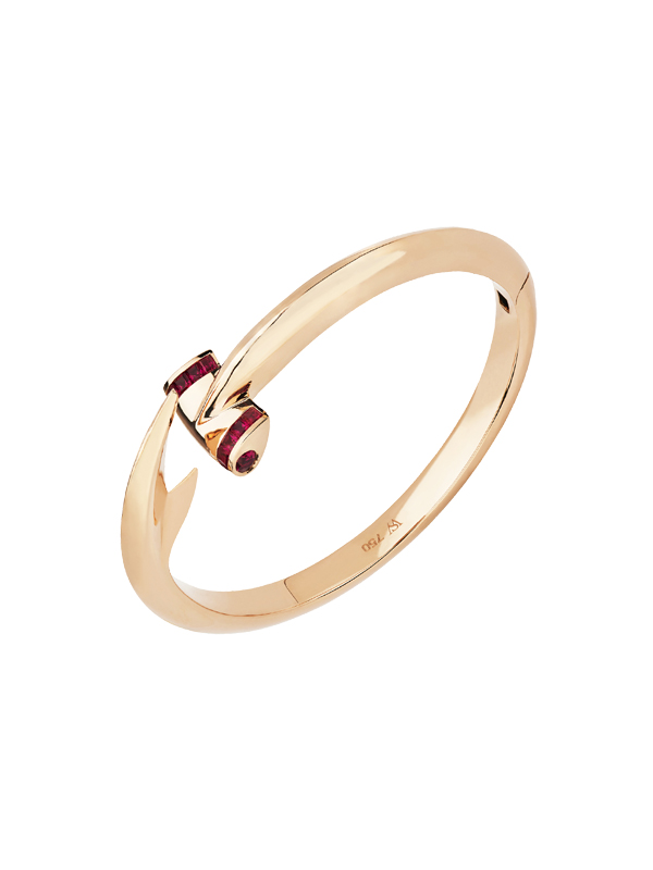 Браслет Stephen Webster Jewels Verne из розового золота с рубинами
