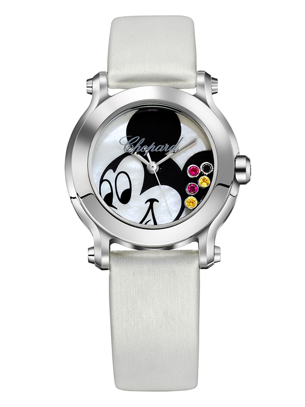 Часы Chopard Happy Sport Mickey в 30 мм корпусе из стали