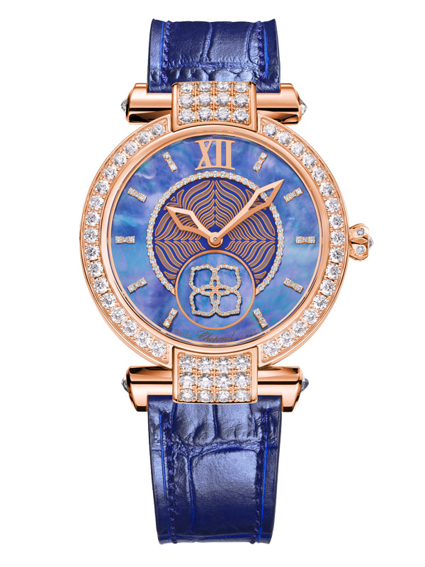 Часы Chopard Imperiale в корпусе из розового золота с бриллиантами