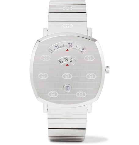 Часы Gucci Grip в 35 мм корпусе из стали