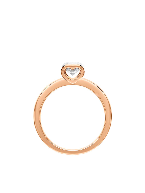 Кольцо Chopard Wedding Band из розового золота с бриллиантами