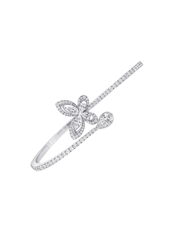 Браслет Graff Butterfly из белого золота с бриллиантами