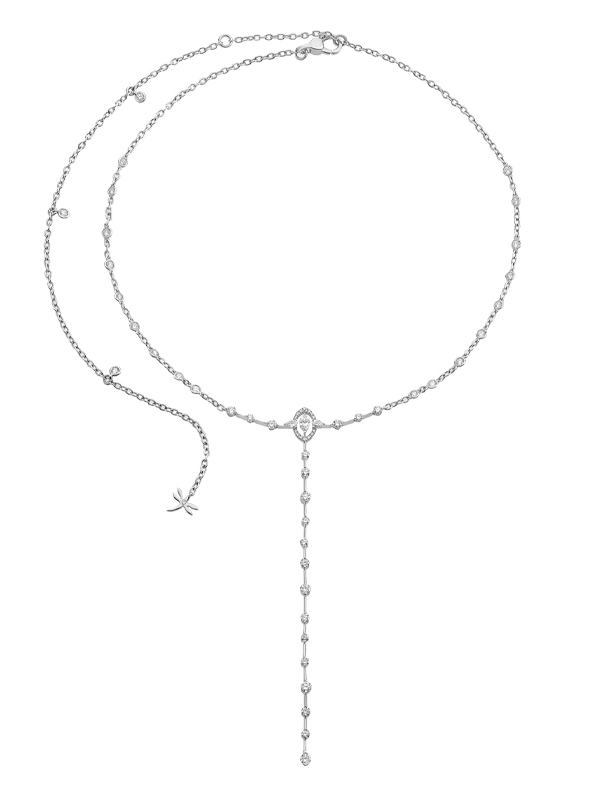 Колье Casato Maureen из белого золота с бриллиантами