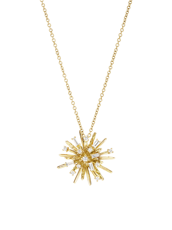 Кулон David Yurman Supernova из желтого золота с бриллиантами