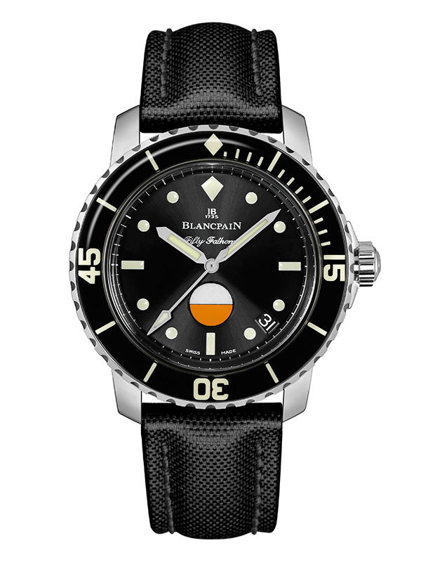 Часы Blancpain Fifty Fathoms Tribute to Fifty Fathoms MIL-SPEC с индикатором водонепроницаемости