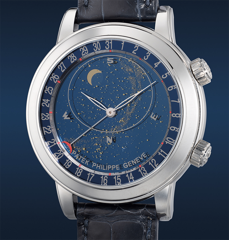 Часы Patek Philippe Ref. 6102P-001 в 44 мм корпусе из платины