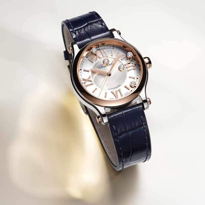 На фото: часы Chopard Happy Sport