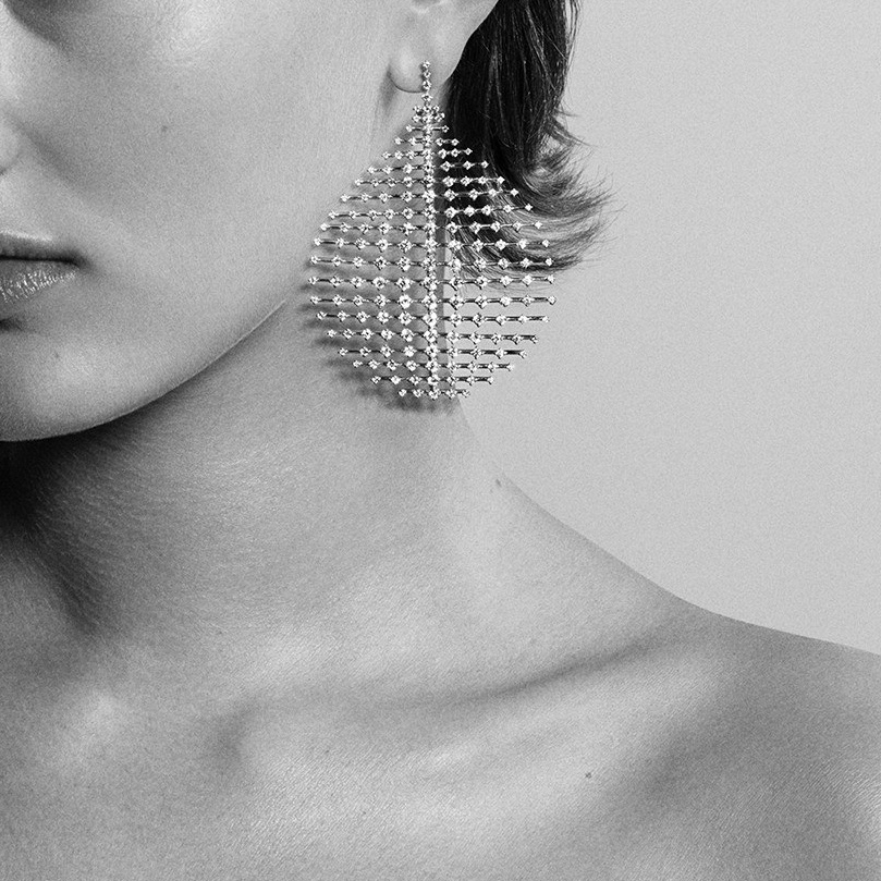 Серьги Fernando Jorge Brilliant из желтого золота с бриллиантами