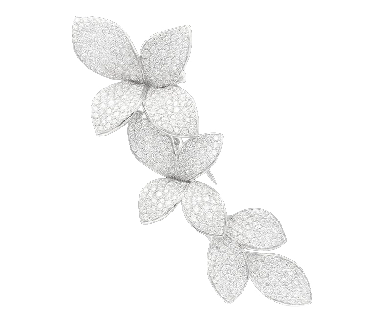 Брошь Pasquale Bruni Giardini Segreti из белого золота с бриллиантами