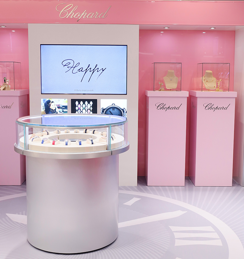Pop-up пространство Chopard в ЦУМе