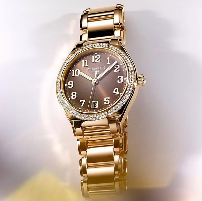 Часы Patek Philippe Twenty~4 в 36 мм корпусе из розового золота