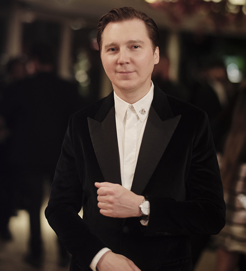 Пол Дано в стальных часах Chopard L.U.C XPS