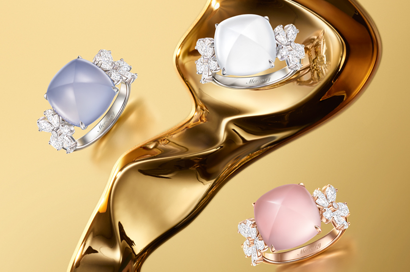 На фото: кольца Mercury Dream Flower