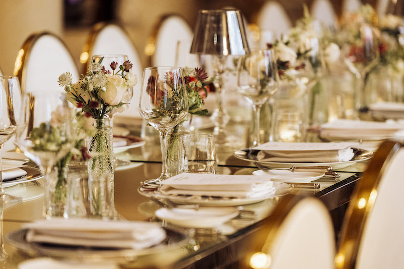 Атмосфера ужина в ресторане Cristal Room Baccarat